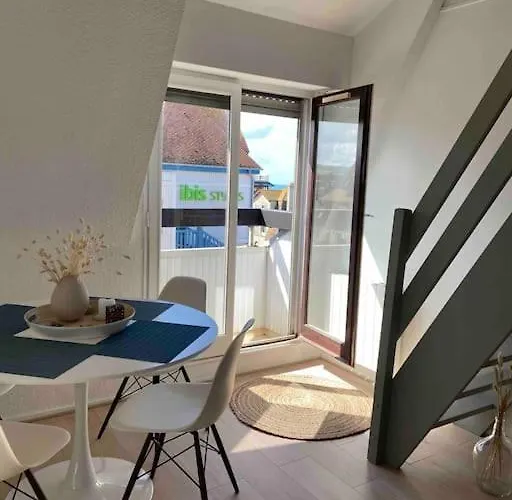 L'appart 502, Familial Et Sa Vue Mer. * ヴィレ・シュル・メール